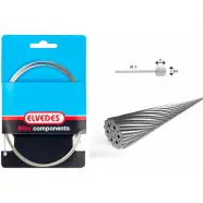 Elvedes Gearwire 1ã 19 ø1   3000mm ø4ã 4mm Cykelreservedele