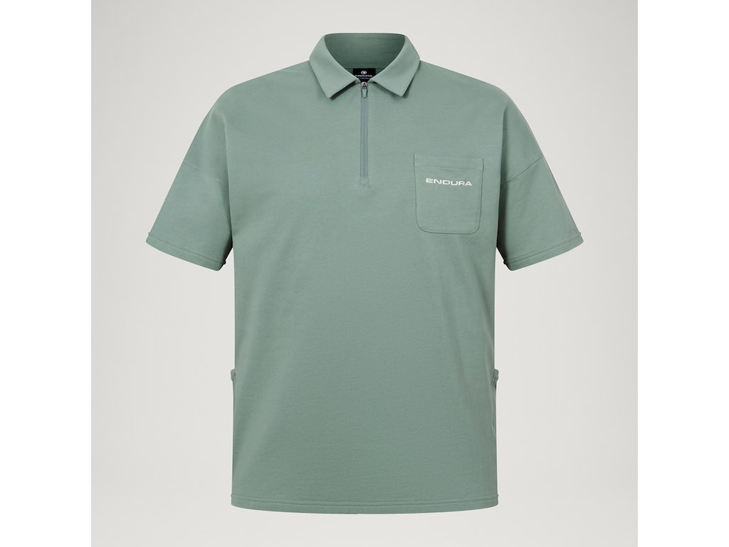Endura Forty1thirty Polo Polo Loch Green Str
