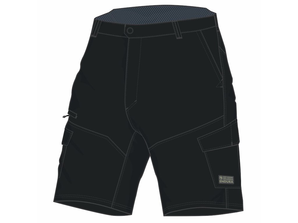 Endura Loop Cargo Shorts Cykelshorts Herre Sort Str
