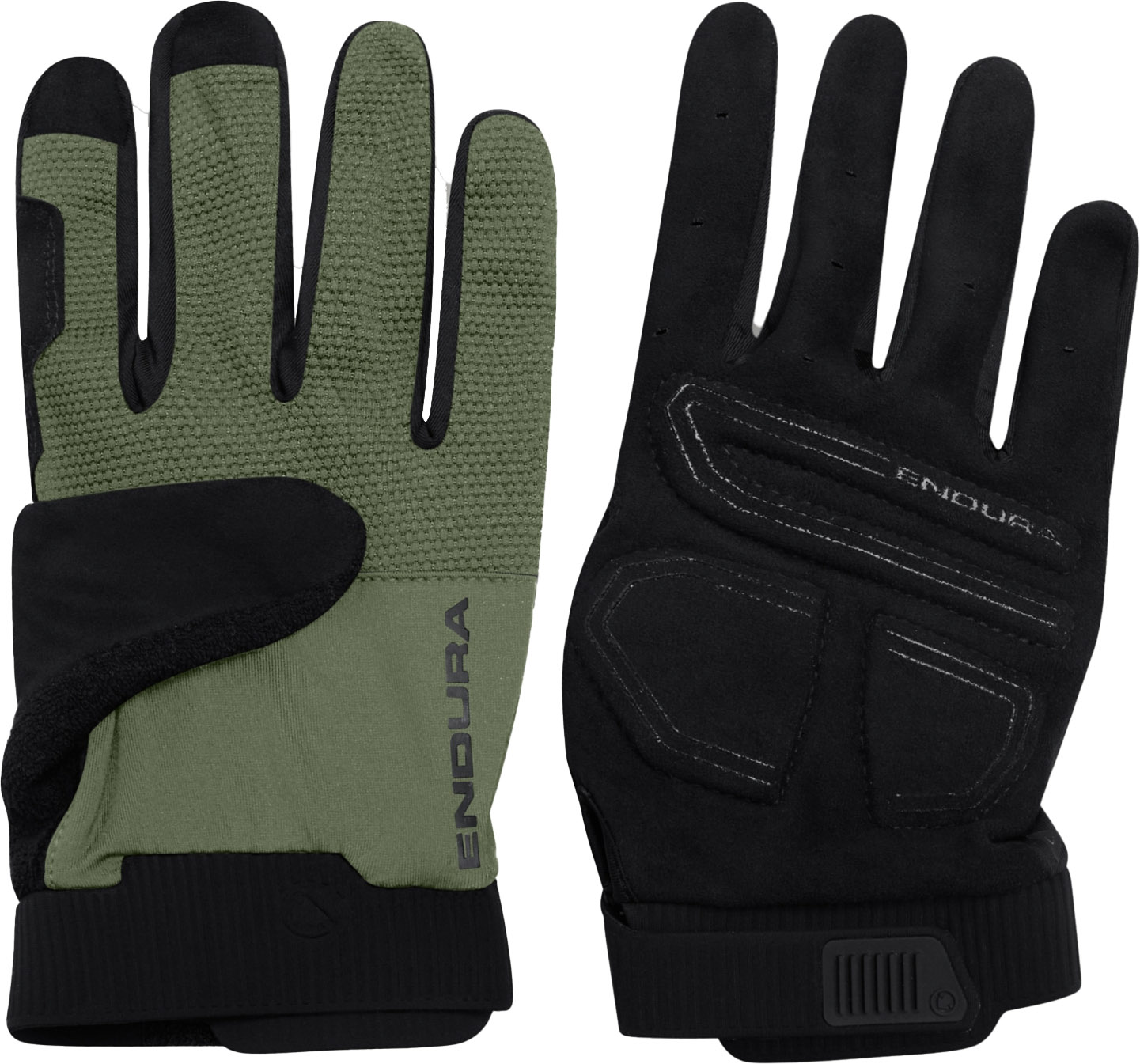 Endura Loop Full Finger Glove Machair Green