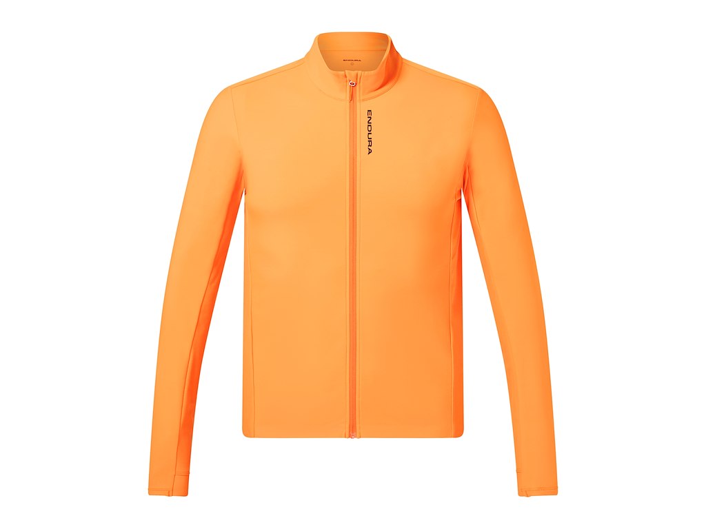 Endura Loop Ride Cykeltrøje Med Lange ærmer Herre Orange Str