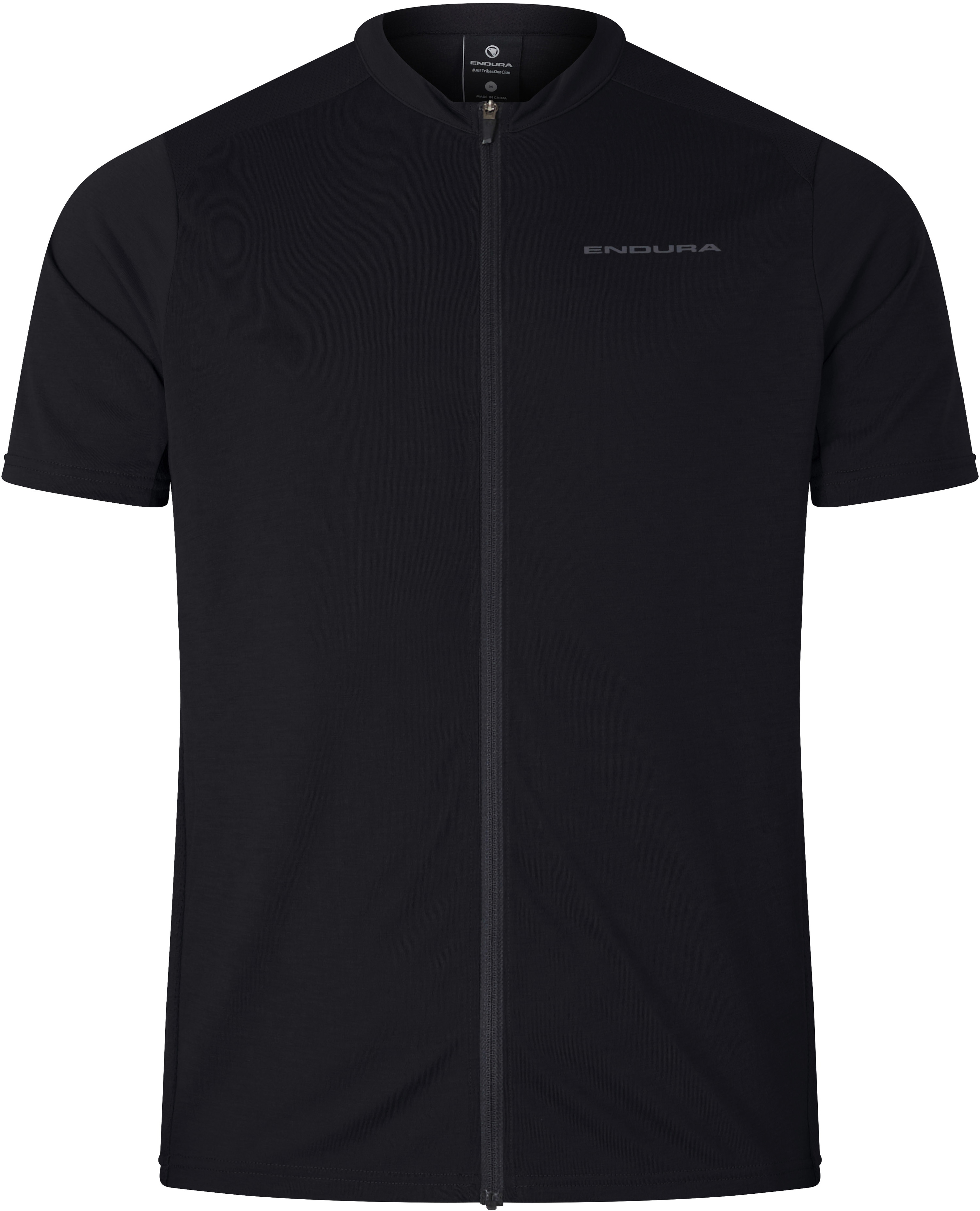 Endura Loop     Zipped Jersey Black