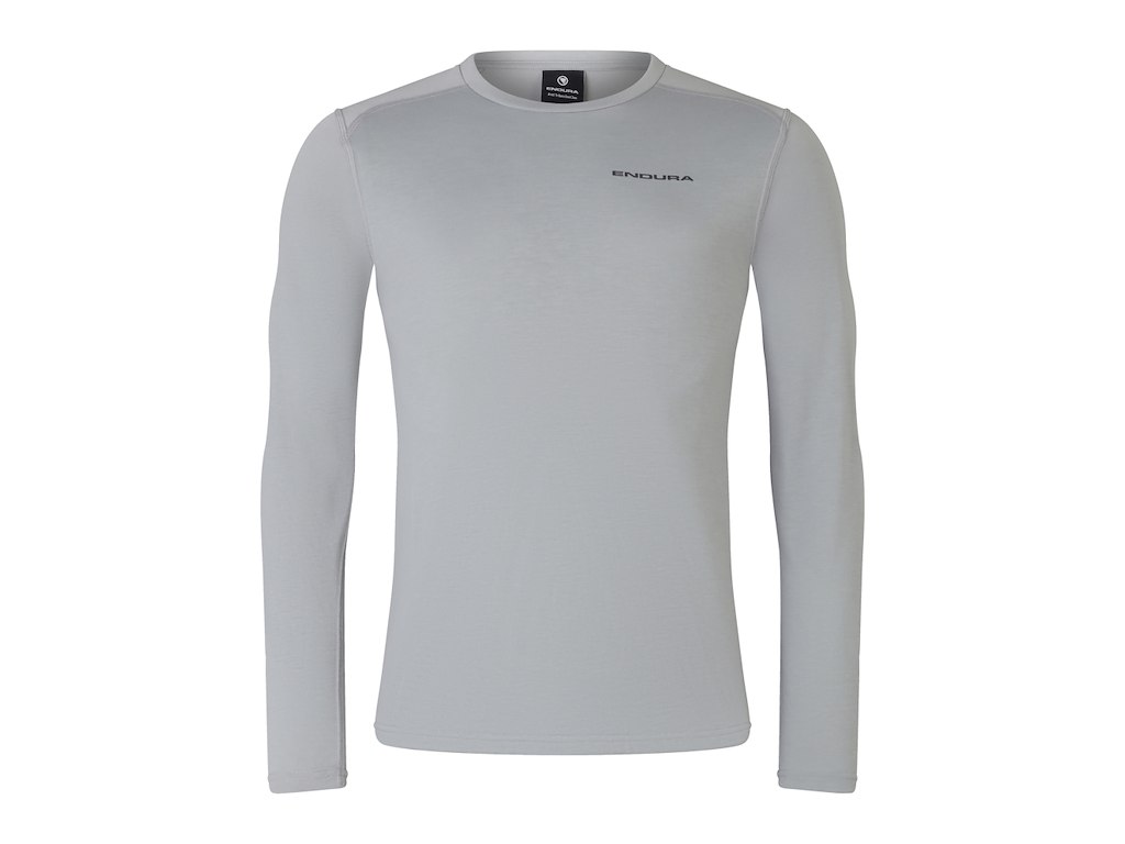 Endura Loop Tech Tee Cykeltrøje Lange ærmer Dreich Grey Xx