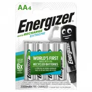 Energizer Recharge Extreme Eco Aa 2300mah   Pack Batteri