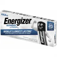 Energizer Ultimate Lithium Aaa B2b 10 Pack Batteri