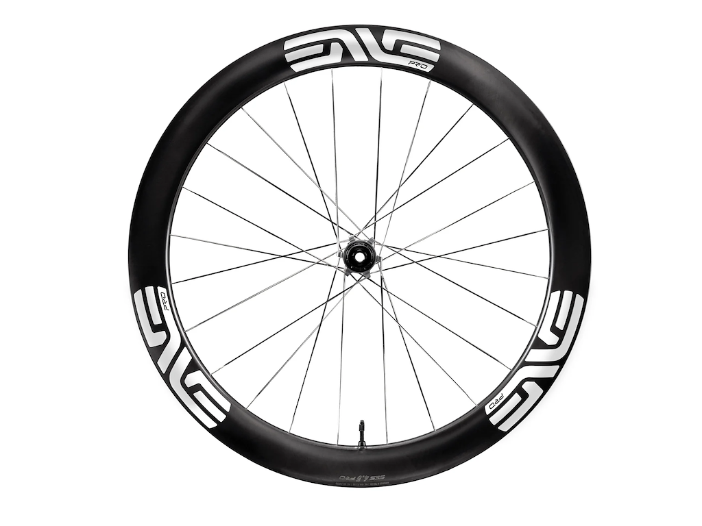 Enve Ses     Pro Baghjul Race 700c Hg Body Center Lock Disc Og  -thru 12   142mm Med Hvide Stickers