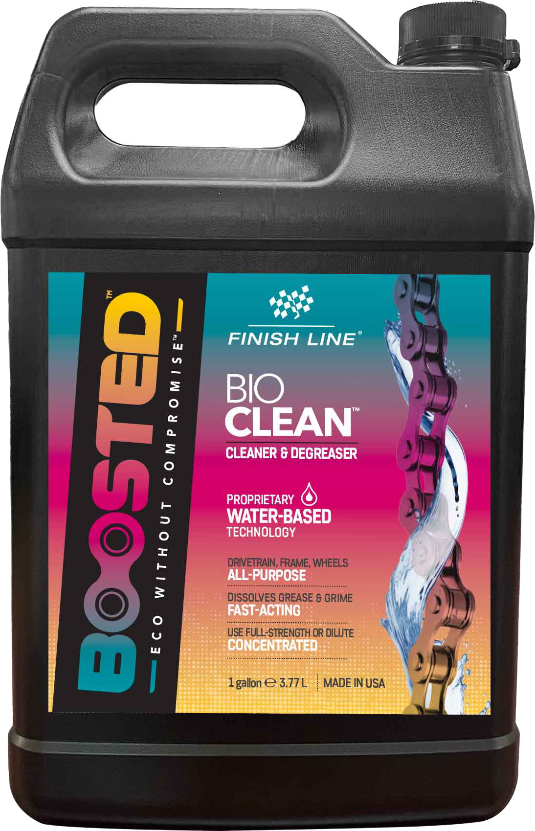 Finish Line Boosted X2122 Bio Clean Degreaser 8l 1gallon Bøtte