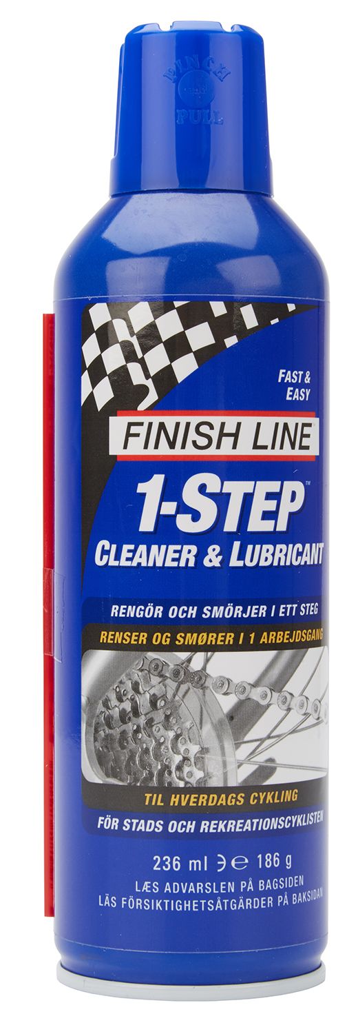 Finish Line  -step Rens Og Smøring   240 Ml