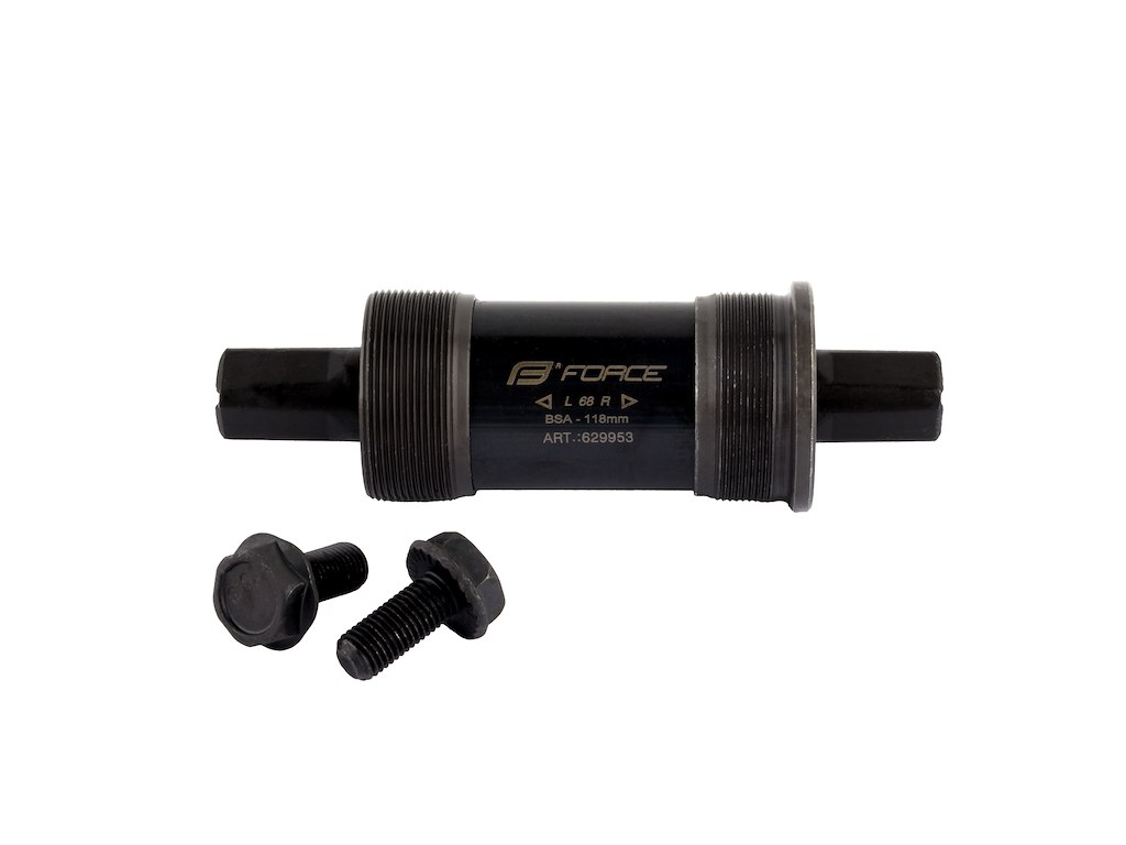 Force Eco Krankboks Bsa 118 Mm Skåle Og Hus   Stål Firkantet Aksel
