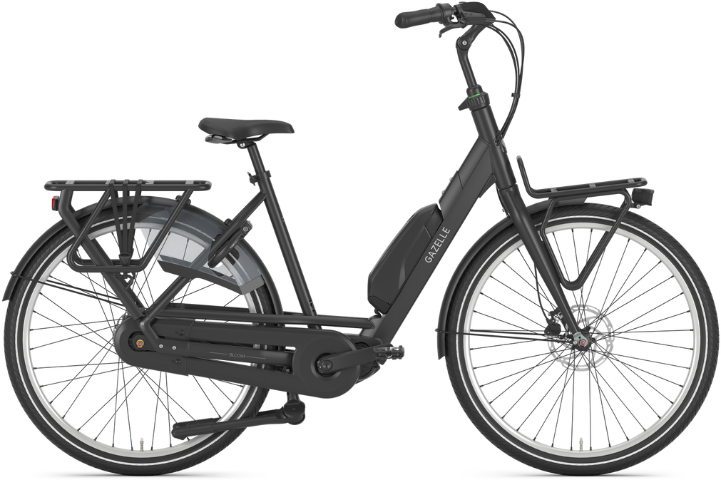 Gazelle Bloom C310 Hms Dame 2026 Black