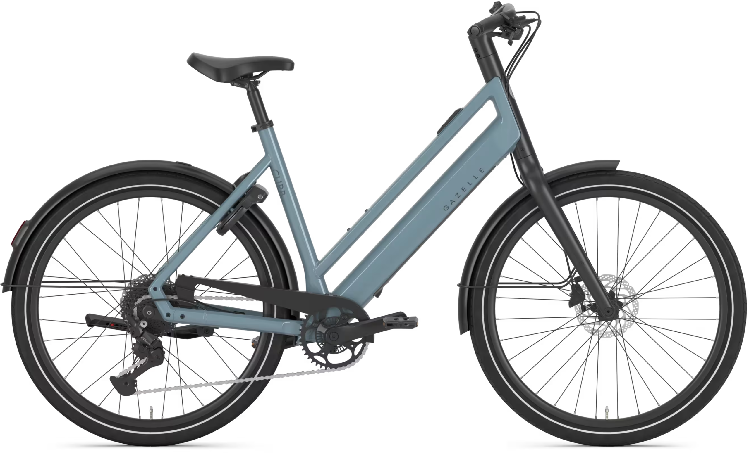 Gazelle Curb T9 Dame 2027 Thunder Grey Blank