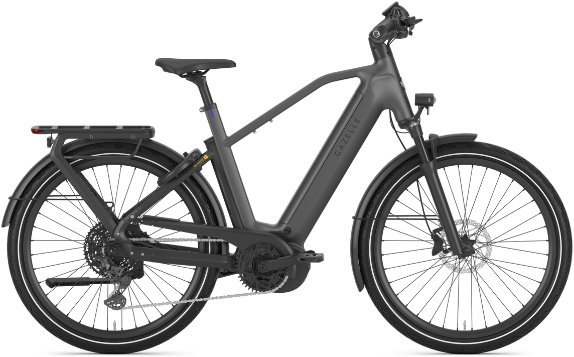 Gazelle Eclipse T11 Hmb Herre 2024 Grå Udstillingsmodel