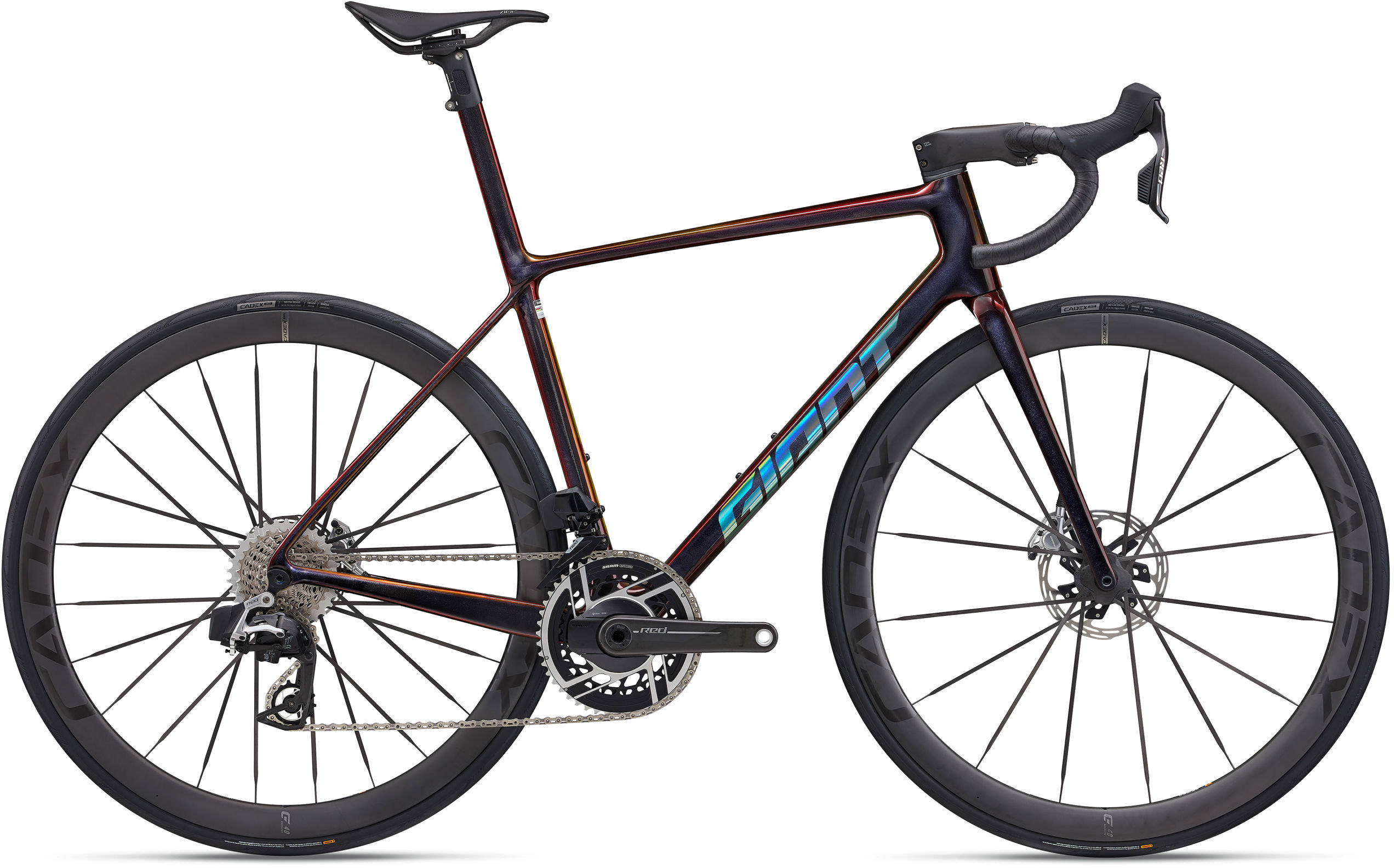 Giant Tcr Advanced Sl   Red 2025 Black Lava