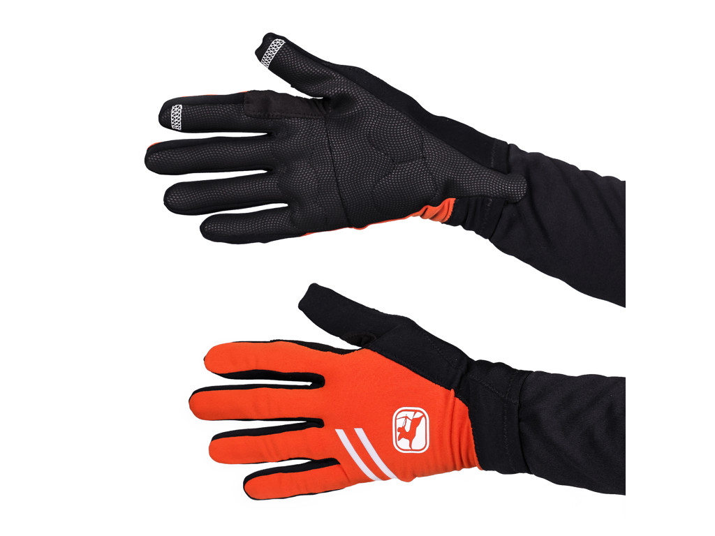 Giordana  -shield Overgangshandske Thermal Sort Sienna Str