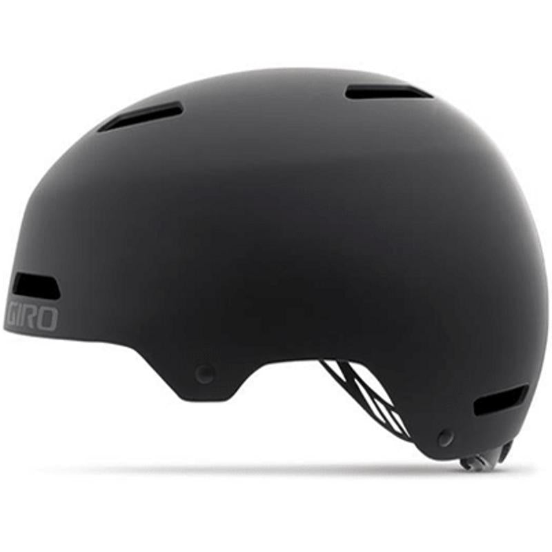 Giro Quarter Fs   Mat Sort Cykelhjelm Small  51-55 Cm