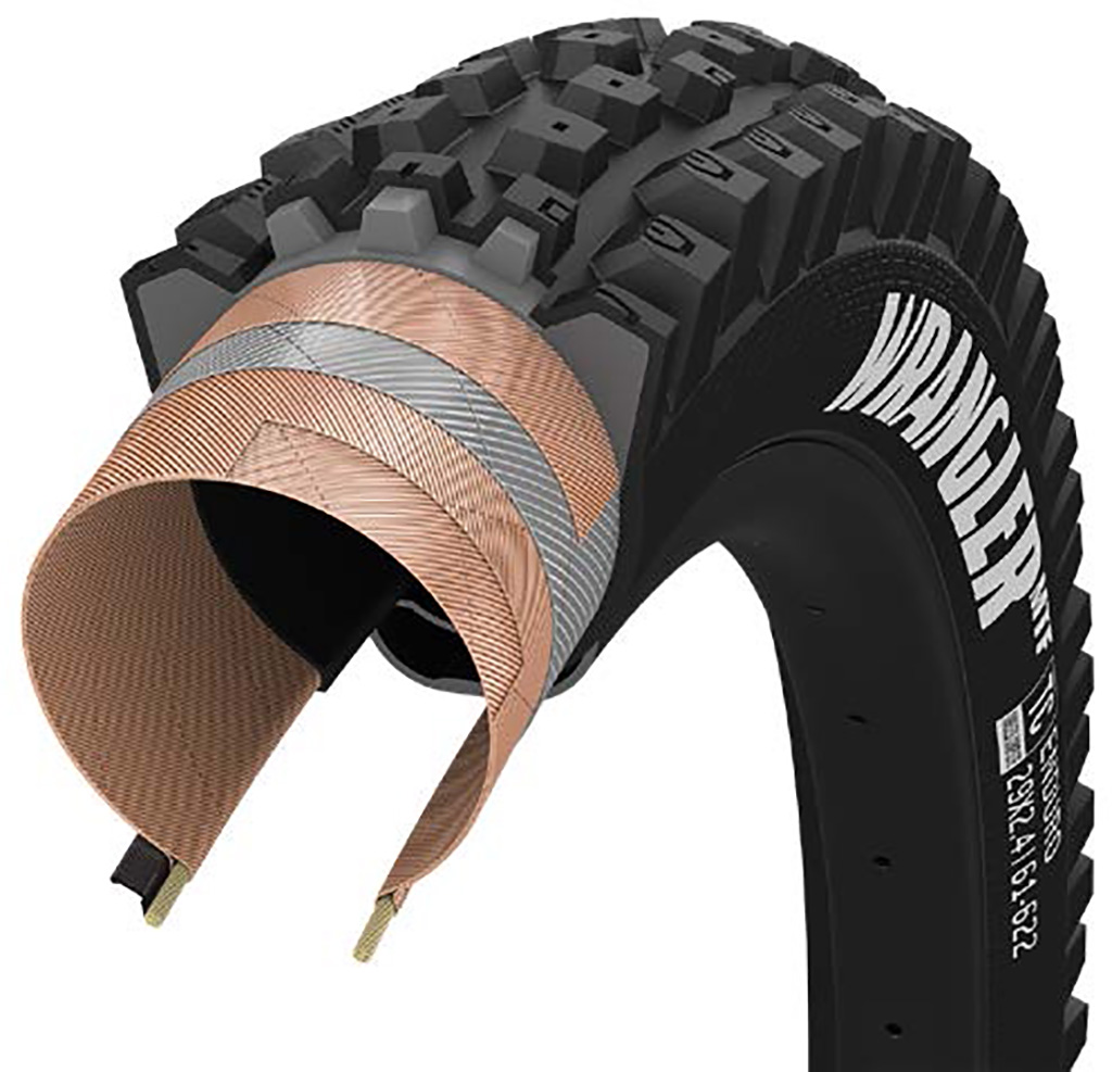 Goodyear Wrangler Mtf 29x2 40  Fordæk  Sort