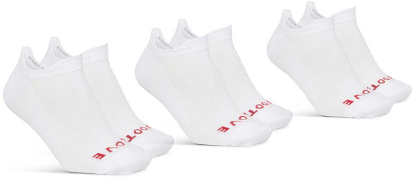 Gripgrab Classic No Show Sok  -pack Hvid