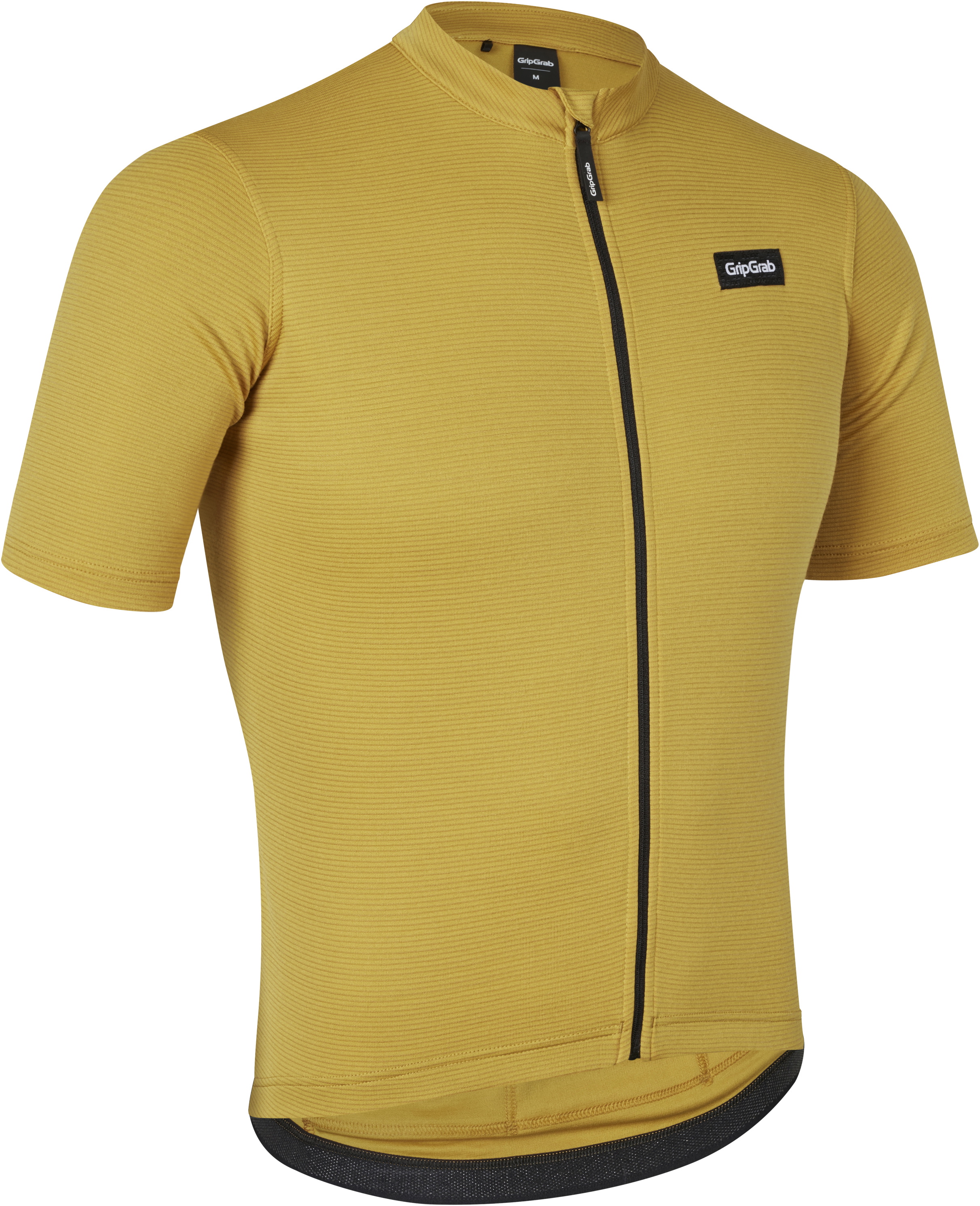 Gripgrab Kortærmet Gravelin Merinotech Cykeltrøje Mustard Yellow