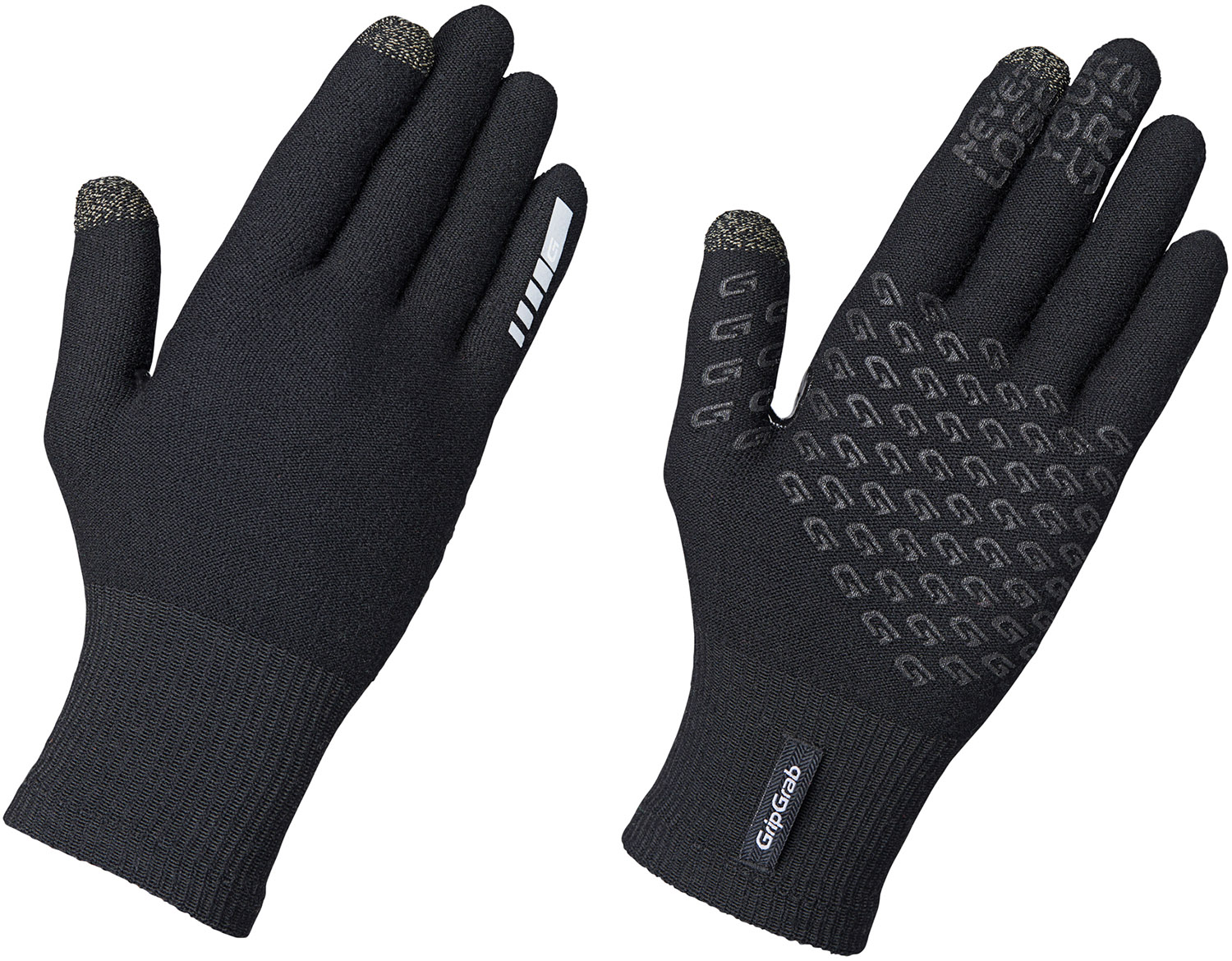 Gripgrab Primavera Merino Overgangshandske Ii Sort