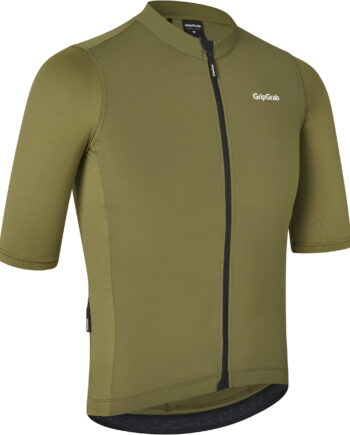 Gripgrab Ride Kortærmet Cykeltrøje Olive Green