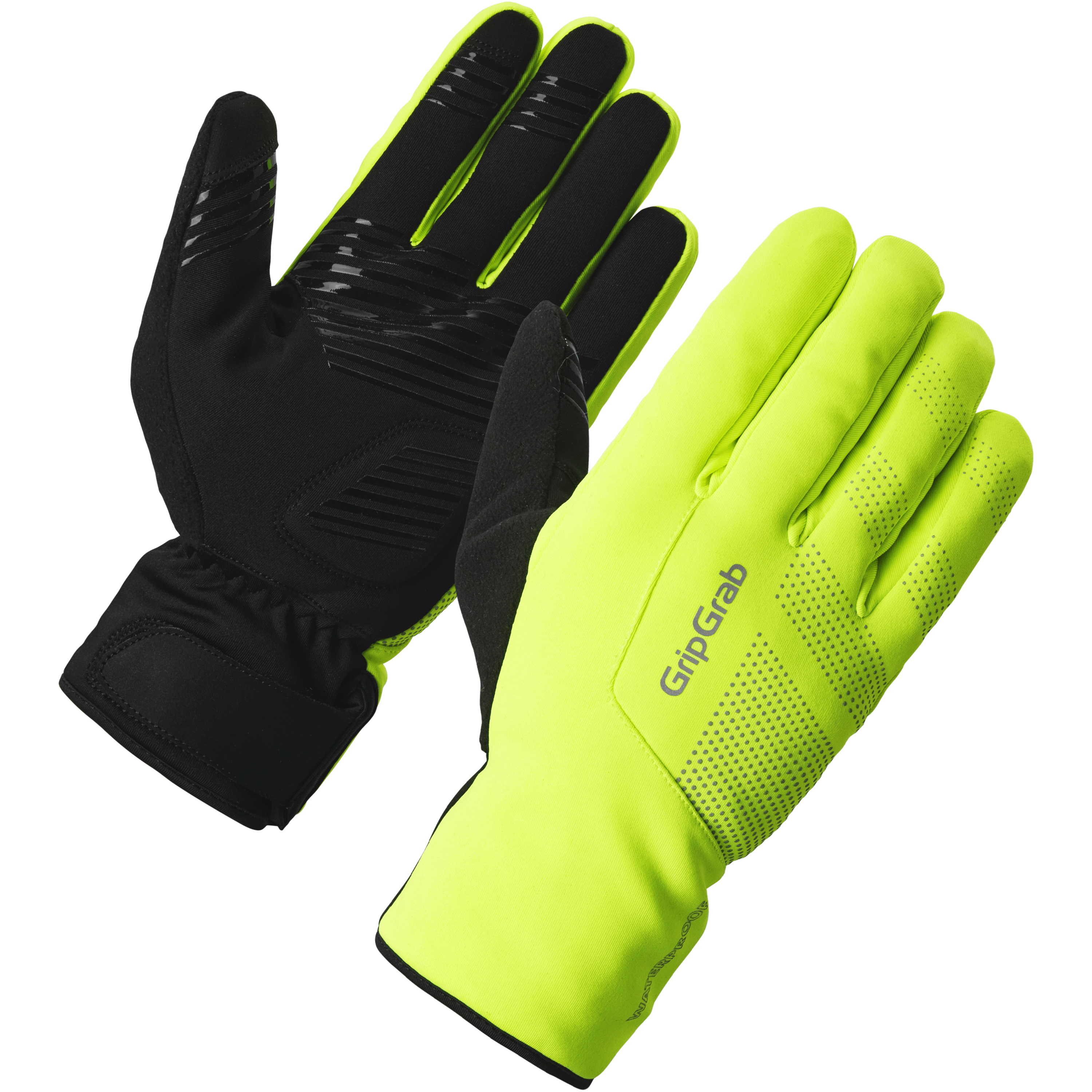Gripgrab Ride   Vandtæt Vinterhandsker Yellow Hi-vis
