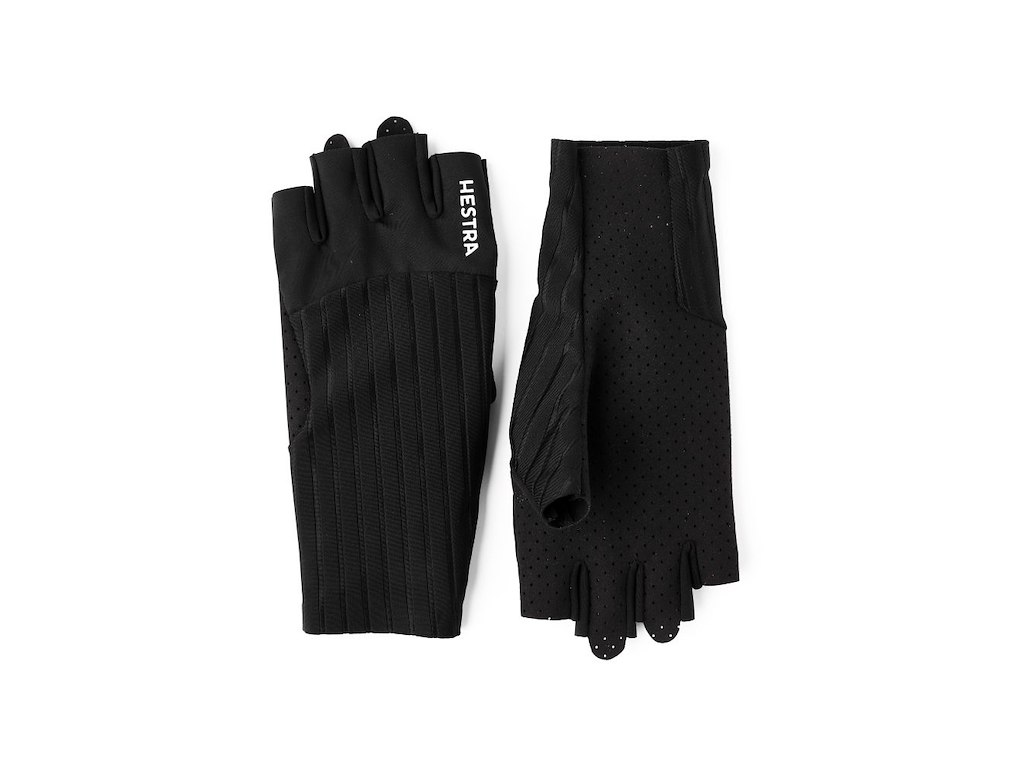Hestra Aero Short Cykelhandsker Korte Fingre Sort Str