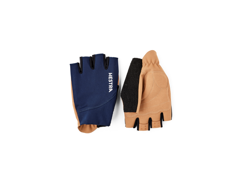 Hestra Spiro Short Cykelhandsker Navy Tan Unisex