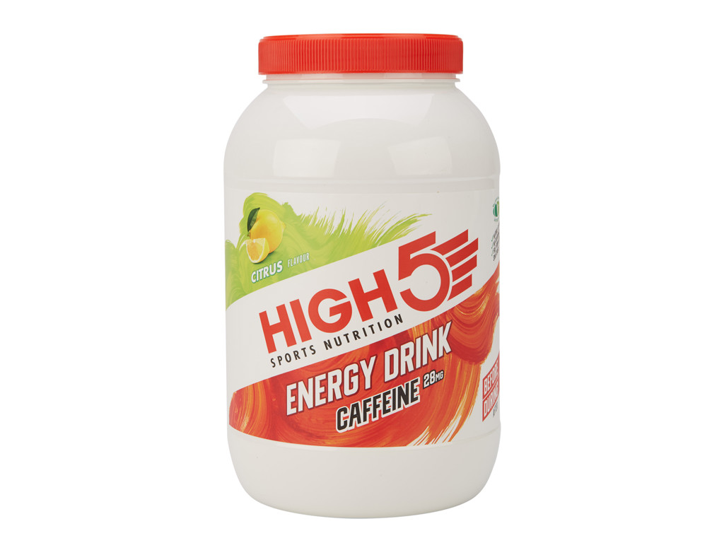 High5 Energy Source Plus Energidrik Med Koffein Citrus     Kg Testvinder