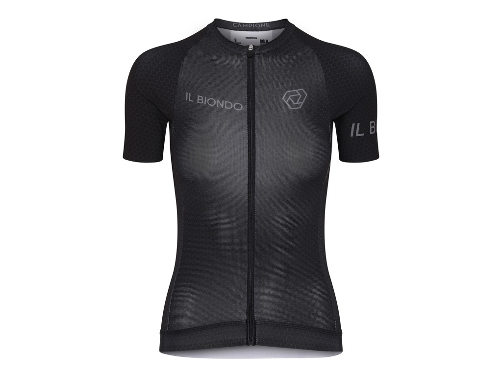 Il Biondo Road Warrior  Cykeltrøje  Strike     Touring Dame Sort