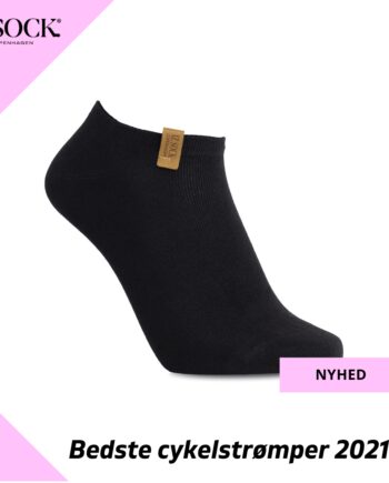 Iz Sock Copenhagen Cykelstrømper   Bambus   Sort Sort   42 43
