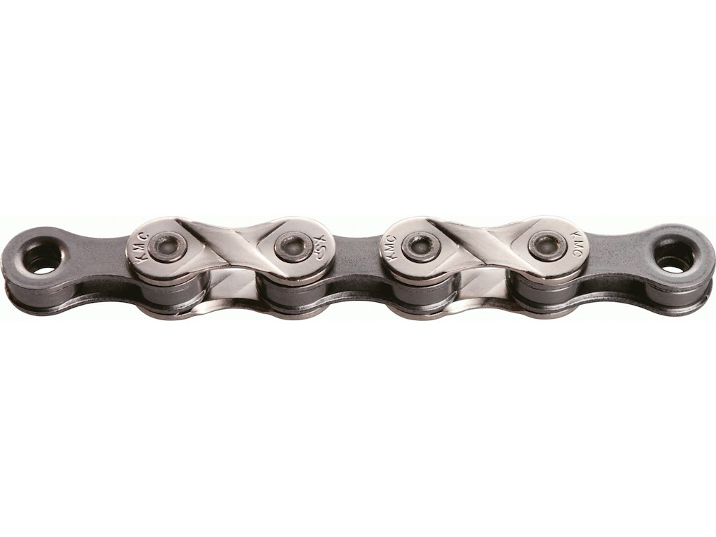 Kmc X8 Kæde Til   Og   Speed Shimano Og Sram Sølv Grå