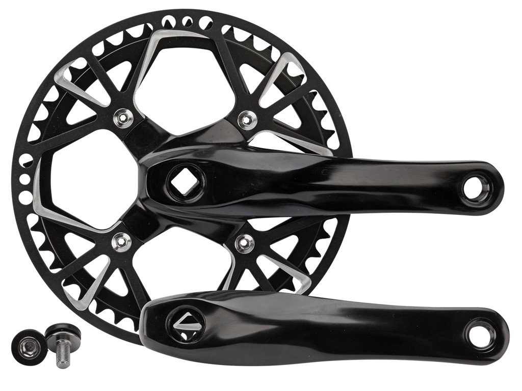 Lasco Kranksæt 46 Tands 170 Mm Sort Med Sort Disc