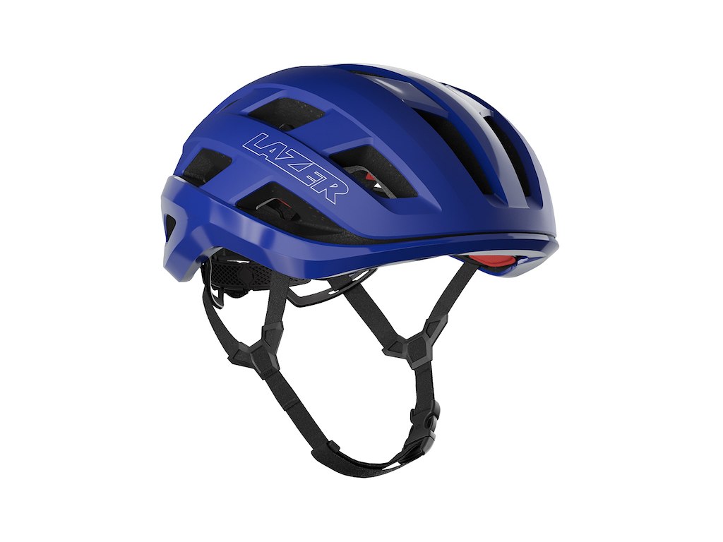 Lazer Blade Kineticore Cykelhjelm Road Str    Mat Cobolt Blå