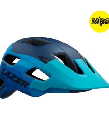 Lazer Cykelhjelm Chiru Mips Mat Blå Steel Outlet   55-59cm