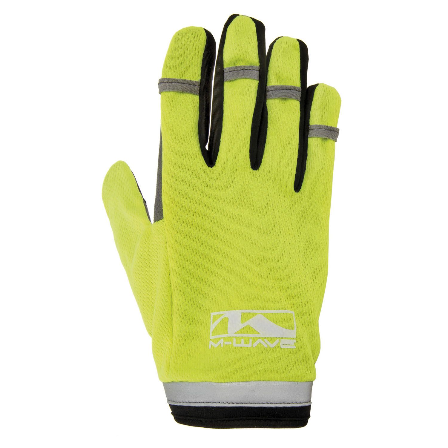 -wave Neongule Vintercykelhandsker Med Touch