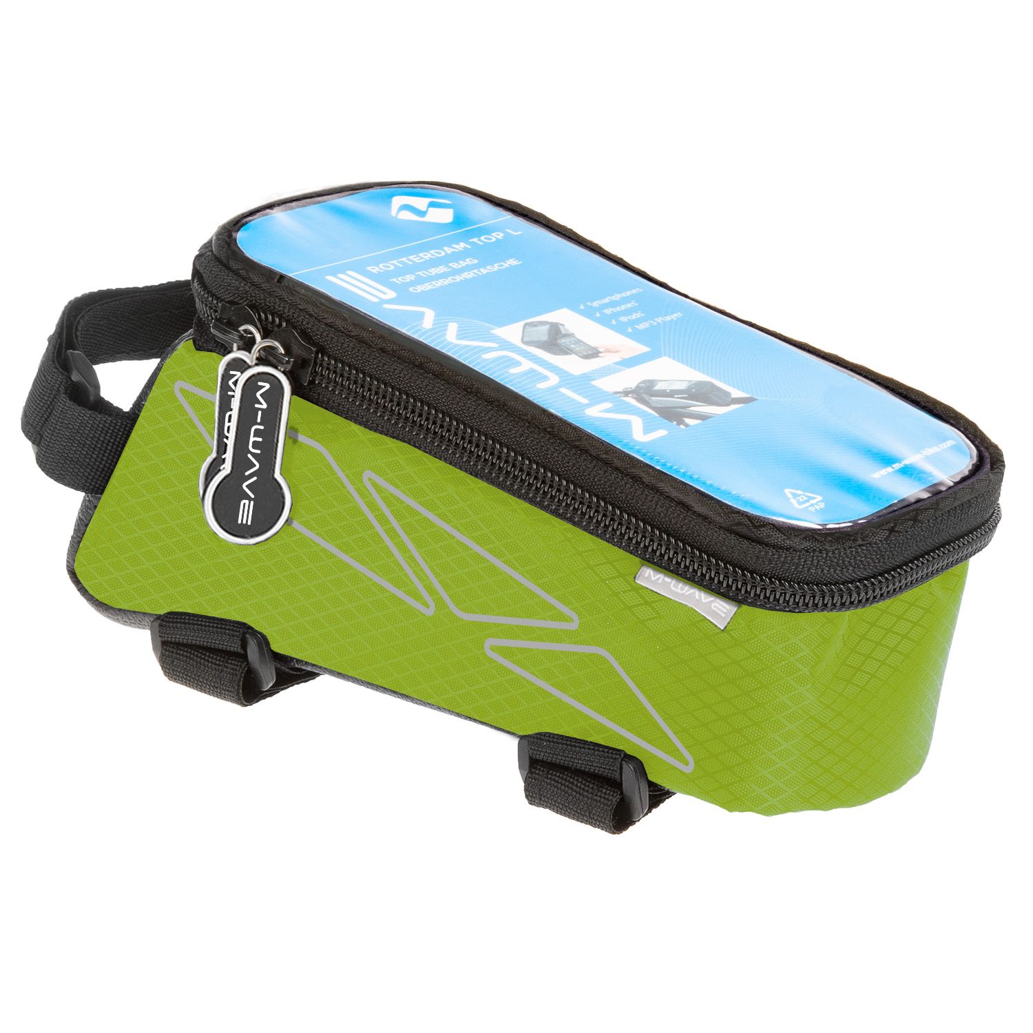 -wave Rotterdam Top   Top Tube Bag Grøn
