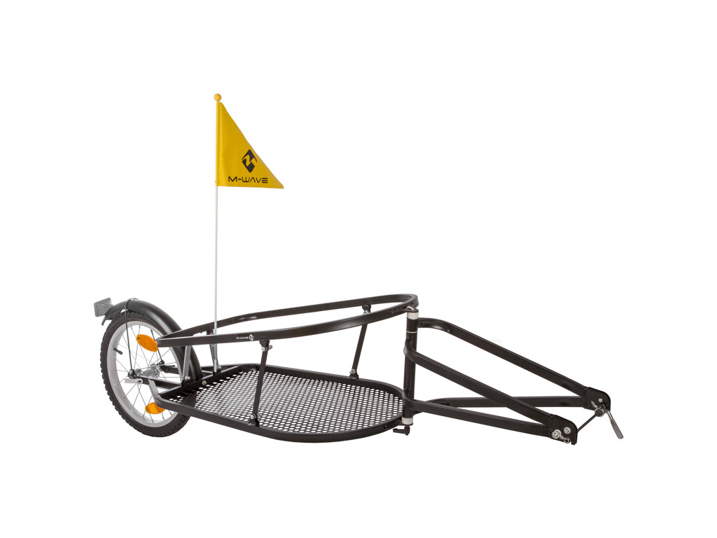 -wave Stalwart Single 40 Cykeltrailer Ethjulet Max Vægt 27 Kg Sort