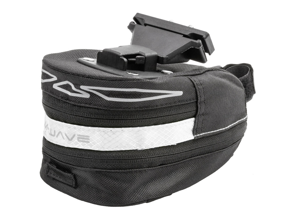 -wave Tilburg   Cykeltaske Til Sadel Clip On System Hvid Str        Liter