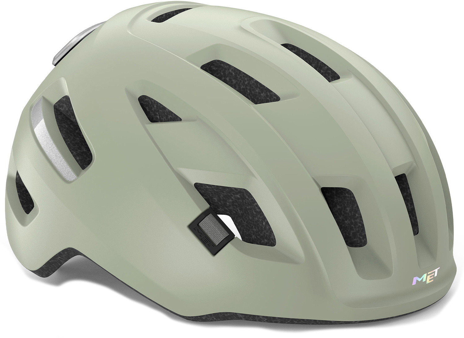 Met Helmet -mob Mips Grøn Elcykel Hjelm