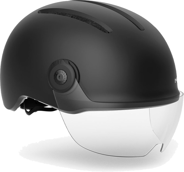Met Helmet Vibe On Mips    Led Black Matt  Elcykel Hjelm