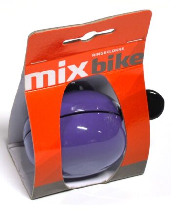 Mixbike Ding Dong Cykelklokke   Lilla  ø60 Mm