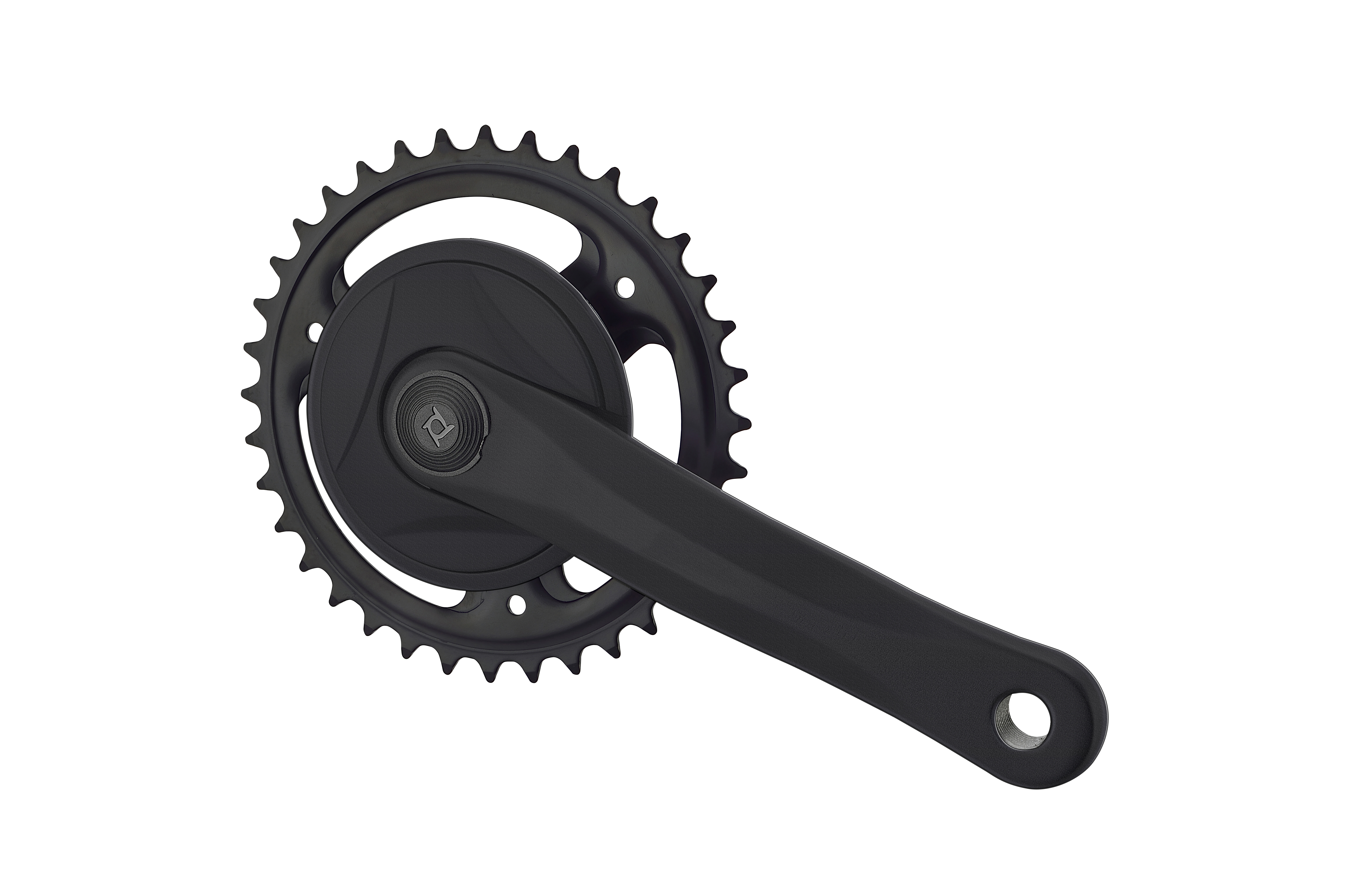 Mixbike Pro Aluminium-kranksæt  170 Mm 38t   32â    Sort