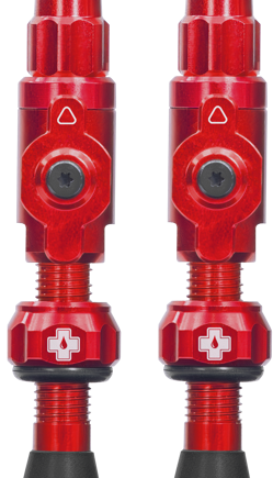 Muc-off Big Bore Lite Tubeless Ventil 35mm Red