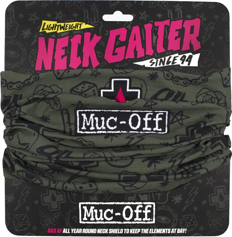 Muc-off Lightweight Neck Gaiter Green