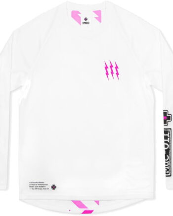 Muc-off Riders Jersey Long Sleeve Hvid