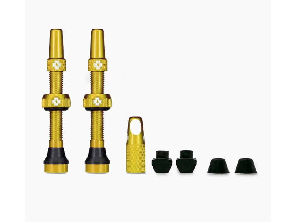 Muc-off Tubeless Ventiler 44mm Lange Guld   Stk
