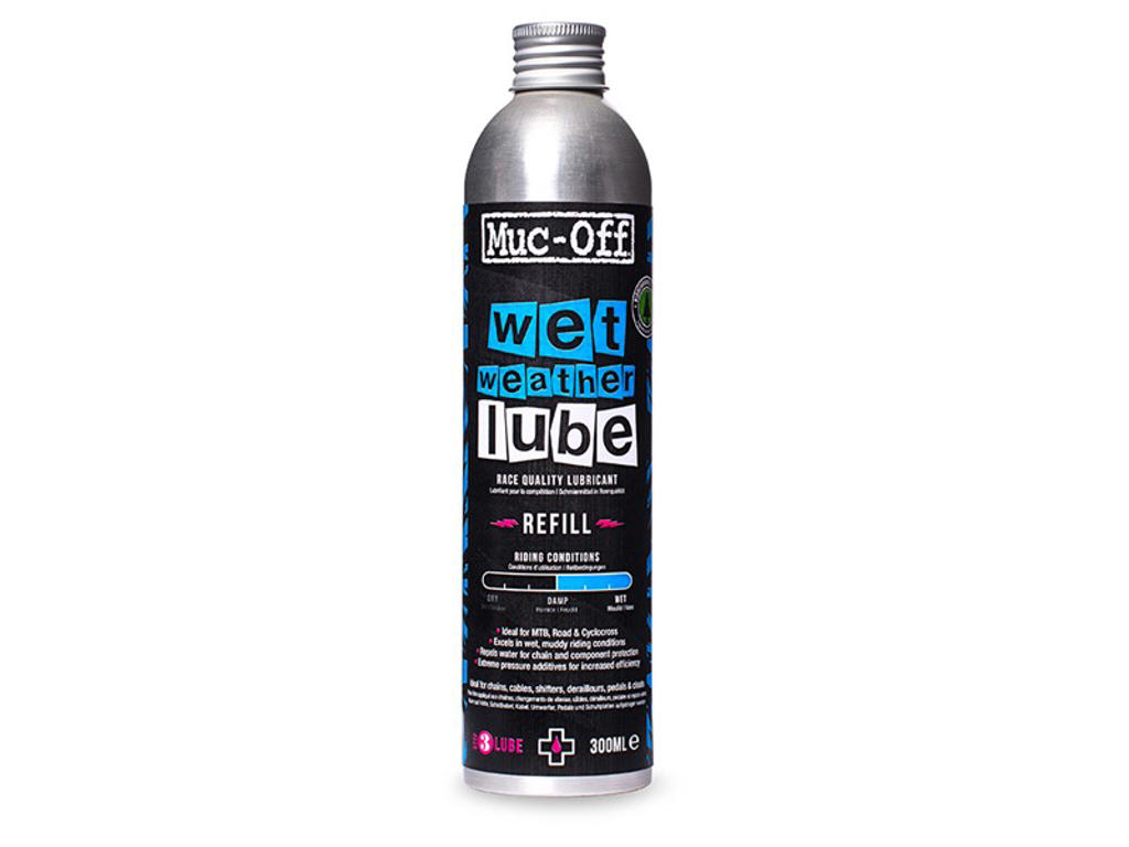 Muc-off Wet Lube Kædeolie Til Våde Forhold 300 Ml