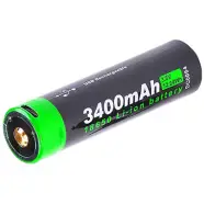 Nextorch 3400 Mah 18650 Usb Genopladelig Batteri