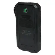 Noname Outdoor Powerbank 10 000 Mah Med Solcellepanel På