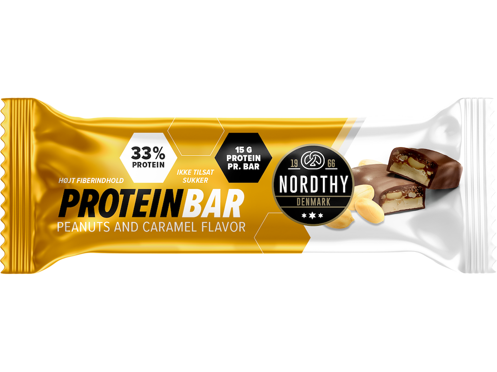 Nordthy Proteinbar Peanut Caramel 45g